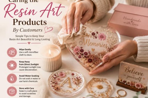 How to Care for Your Resin Art Products