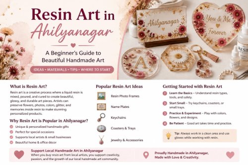 Resin Art in Ahilyanagar: A Beginner's Guide to Beautiful Handmade Art